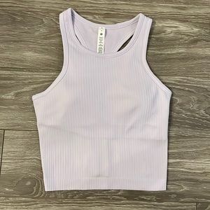 Lululemon Ebb to Street RB Crop Tank